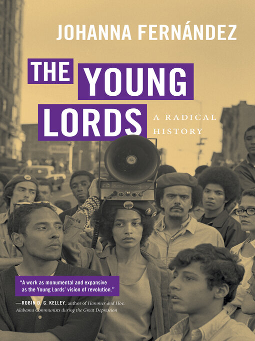 Title details for The Young Lords by Johanna Fernández - Wait list